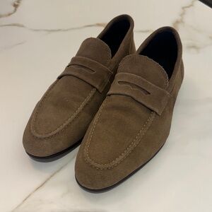 Nordstrom Men's Brown Suede Loafers